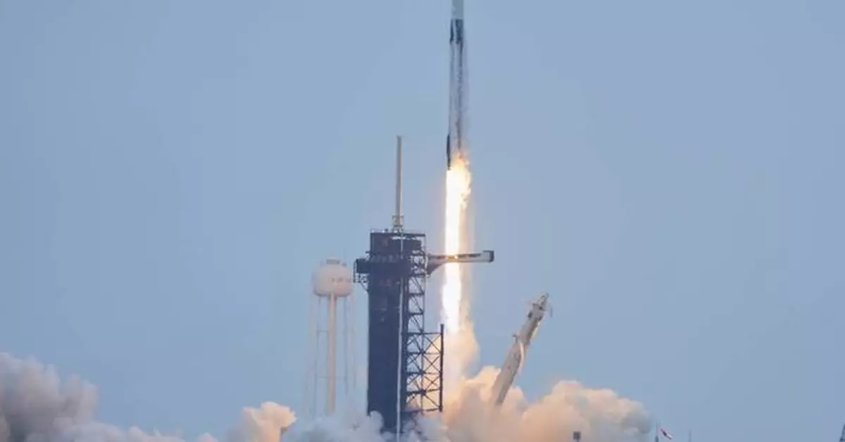 Astronauts launch to the space station after sidelined by Boeing's troubled Starliner