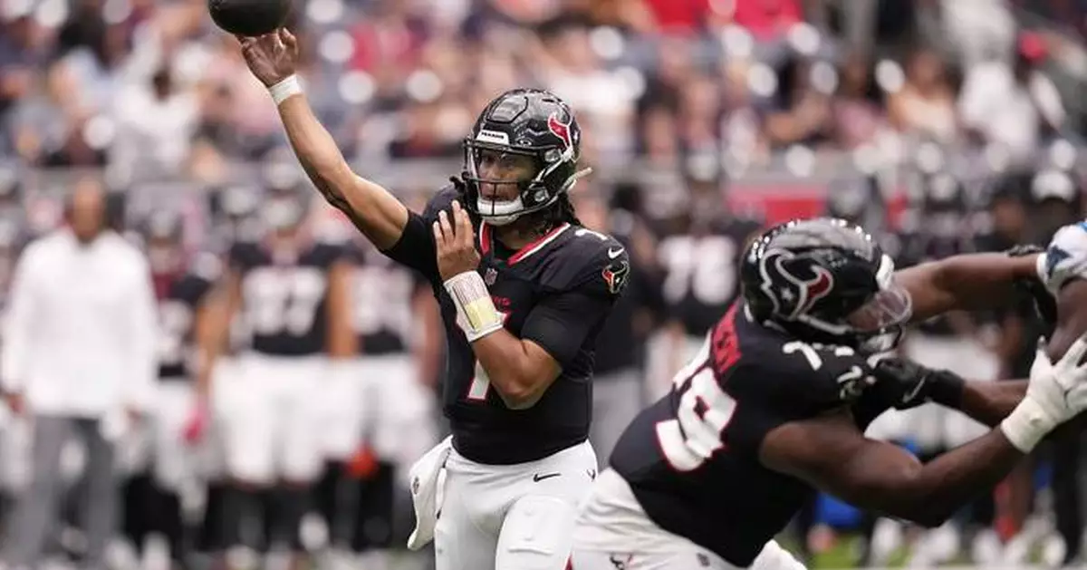 C.J. Stroud's TD pass helps Texans defeat Panthers 20-3 in preseason