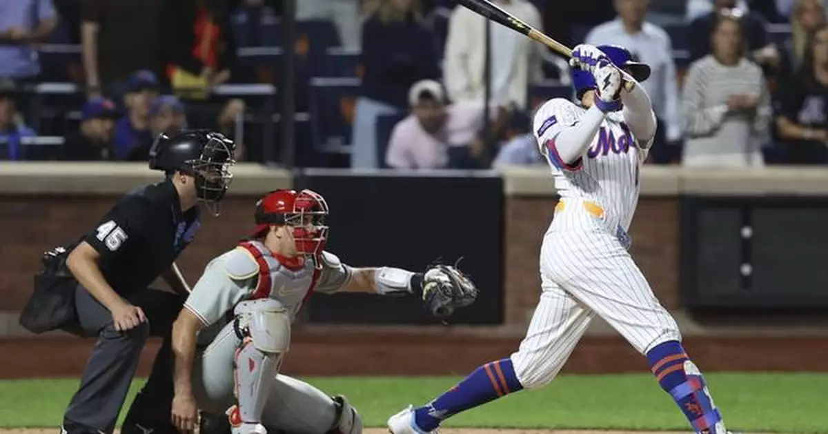 Nimmo and Alonso lead Mets past Phillies 6-5 after Helsley's latest flop