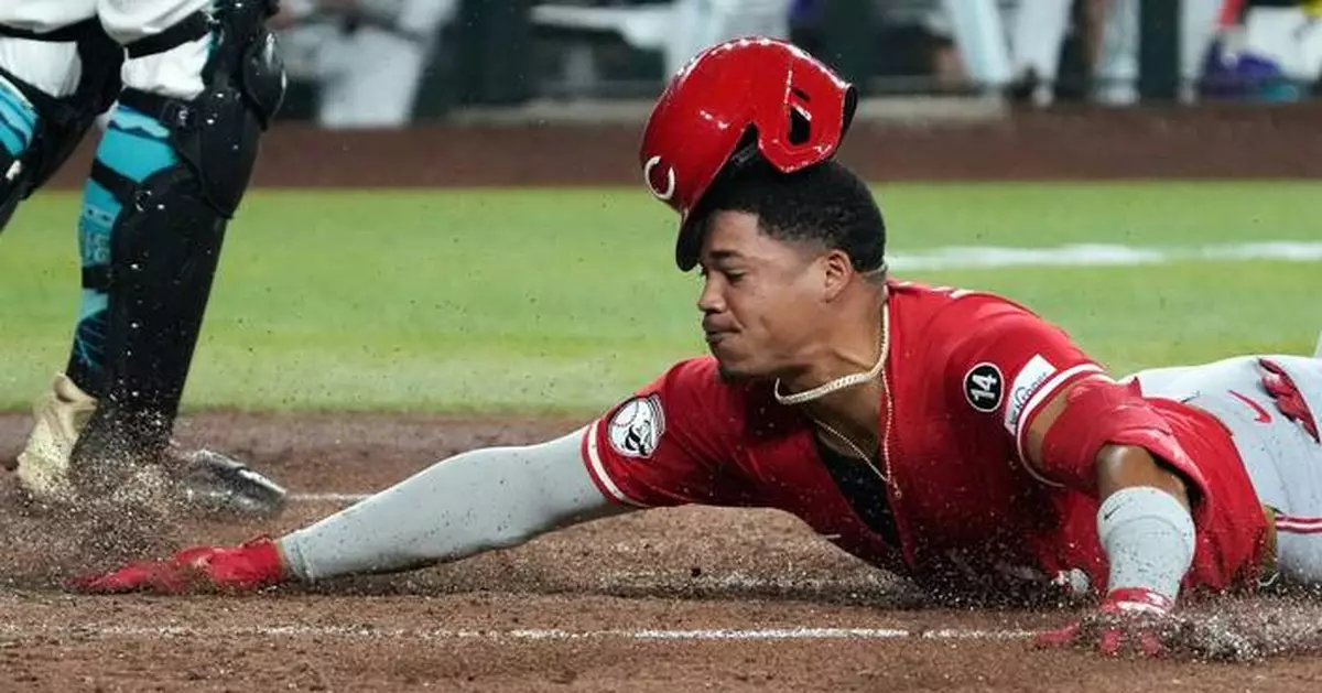 Spencer Steer hits a 3-run homer as the Reds avoid a sweep with a 6-1 victory over the Diamondbacks