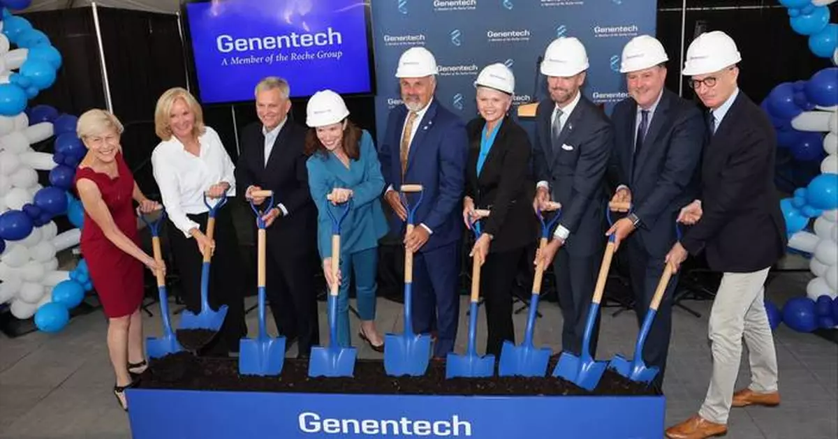 Genentech and Roche Break Ground on State-of-the-Art Manufacturing Facility in Holly Springs, North Carolina