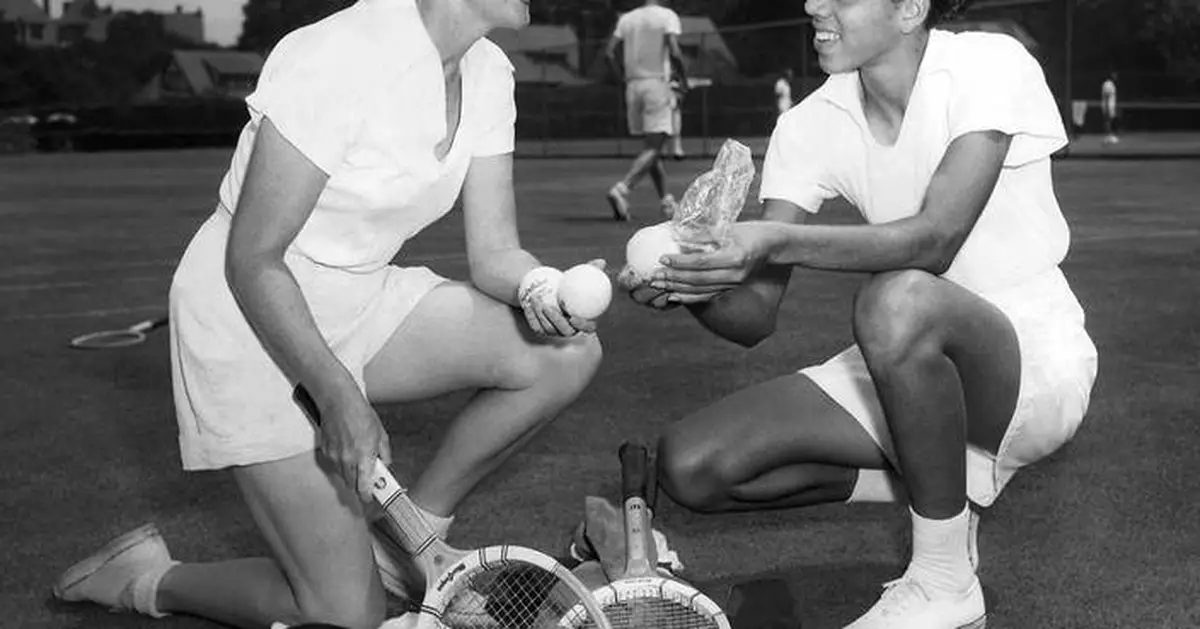 US Open honors Althea Gibson for breaking the color barrier in tennis 75 years ago