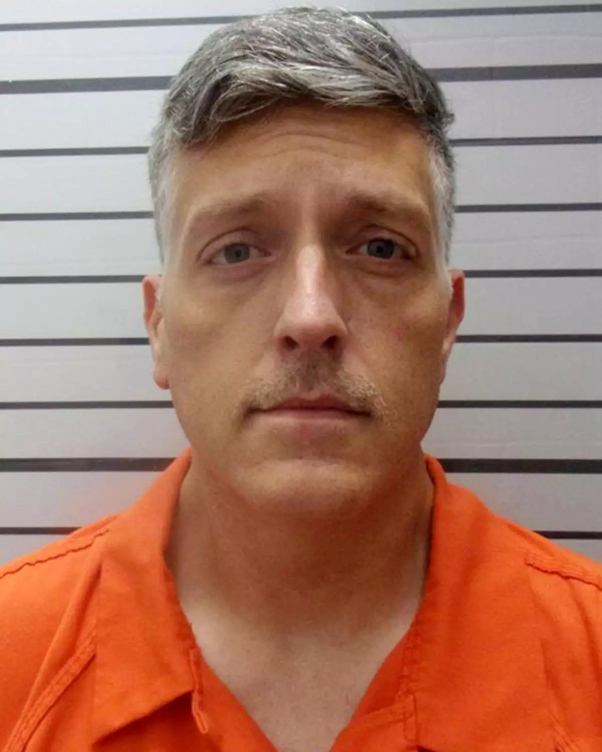 FILE - This image provided by the Muskogee County, Okla., Sheriff's Office shows Jon Hallford, who was arrested, along with Carie Hallford, the owners of a Colorado funeral home Wednesday, Nov. 8, 2023, in Oklahoma, on charges linked to the discovery of multiple sets of decaying remains at one of their facilities. (Muskogee County Sheriff's Office via AP, File)