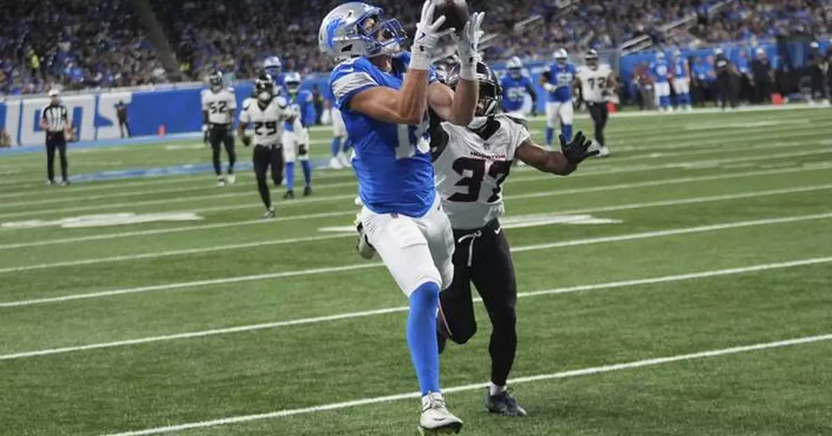 Lions QB Kyle Allen, rookie WR Isaac TeSlaa solidify roster chances in 26-7 preseason loss to Texans