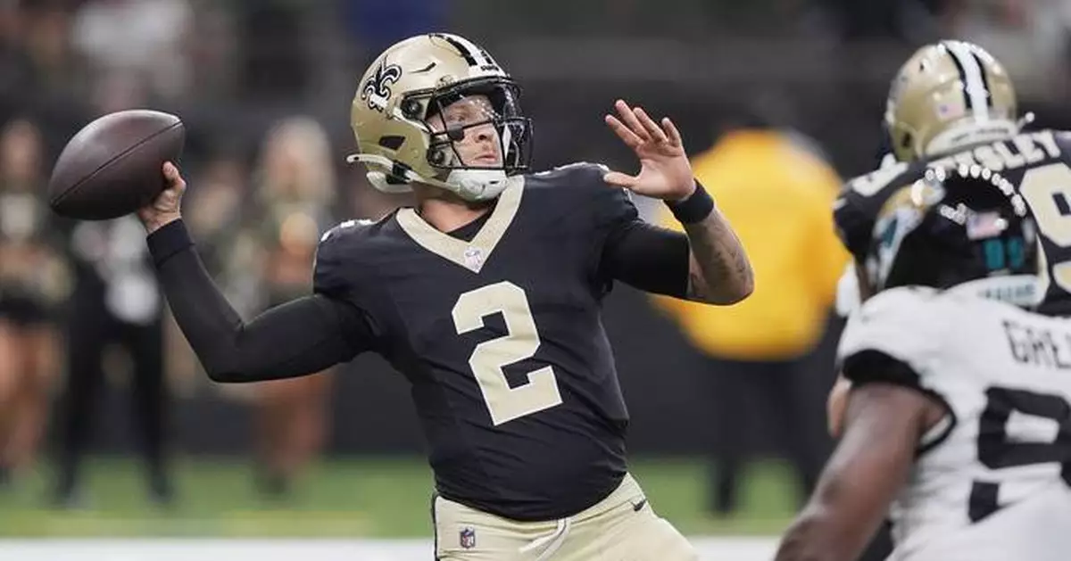 Saints select Spencer Rattler to open the season as their QB over rookie Tyler Shough