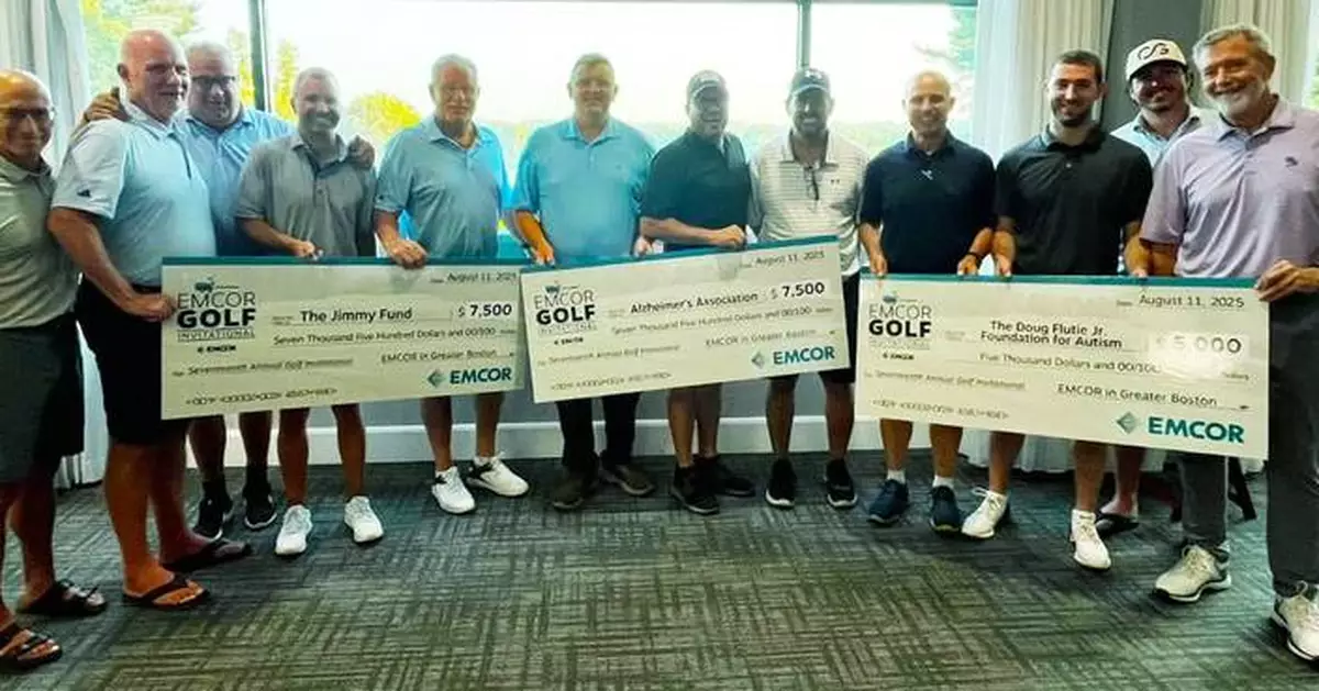 EMCOR Services Northeast, J.C. Higgins, and BTE Raise $20,000 for Local Charities