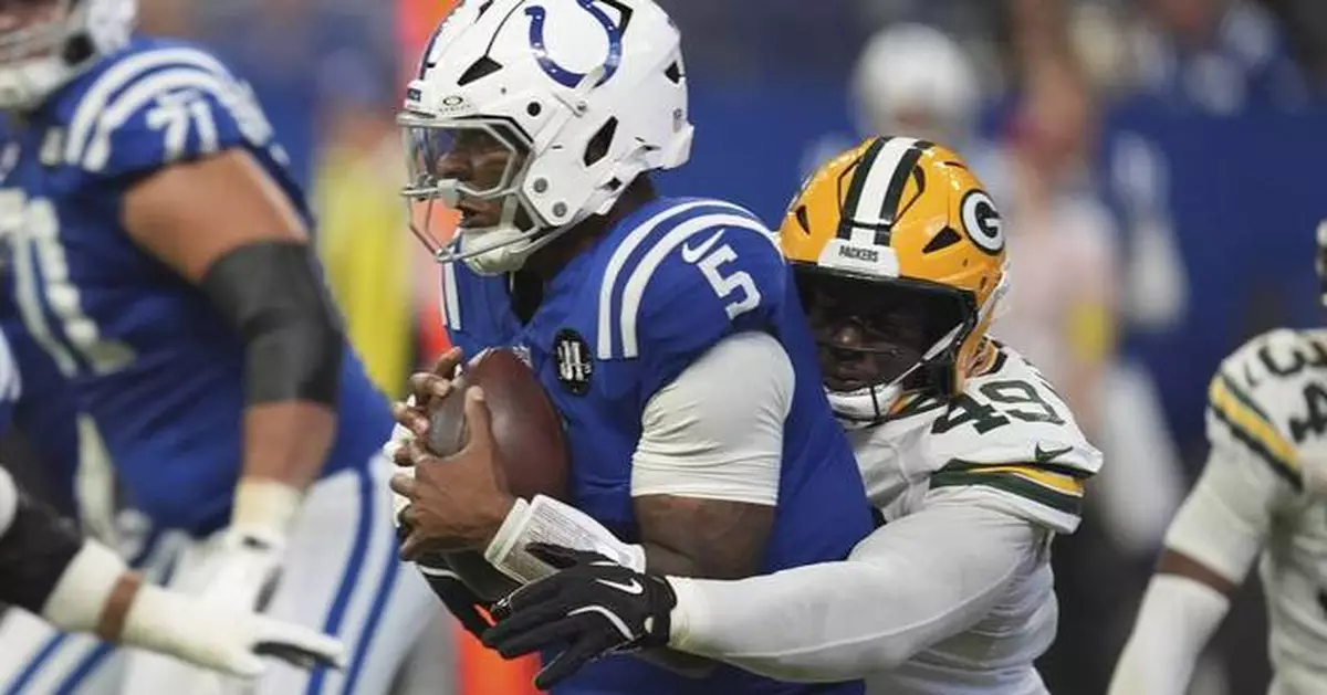 Richardson starts fast, Packers finish strong to rally past Colts 23-19 in preseason