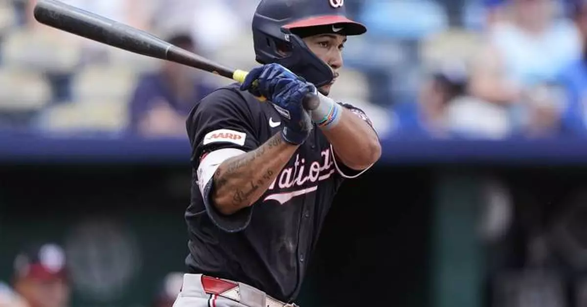 Daylen Lile’s 9th-inning single leads Nationals past Royals 8-7