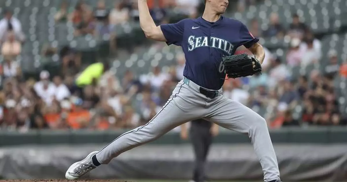 Kirby shines as the Mariners beat the Orioles 1-0 for their 8th straight victory