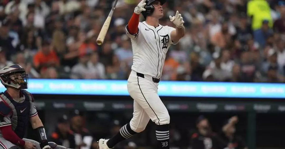 Kerry Carpenter's homer leads Tigers to 6-3 win over Twins