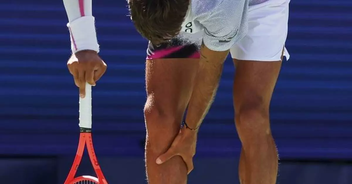 Trio of men's singles players retire because of injury at the US Open