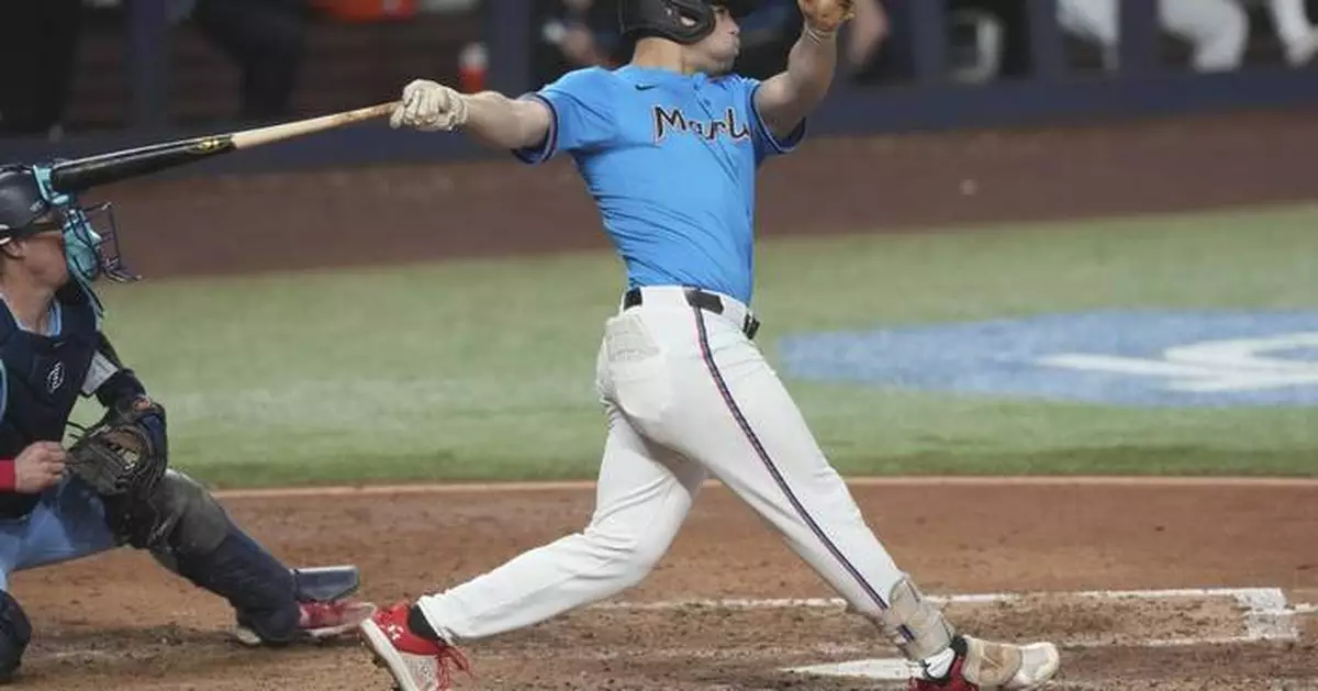 Marsee and Pérez lead Marlins to 5-3 win over Blue Jays