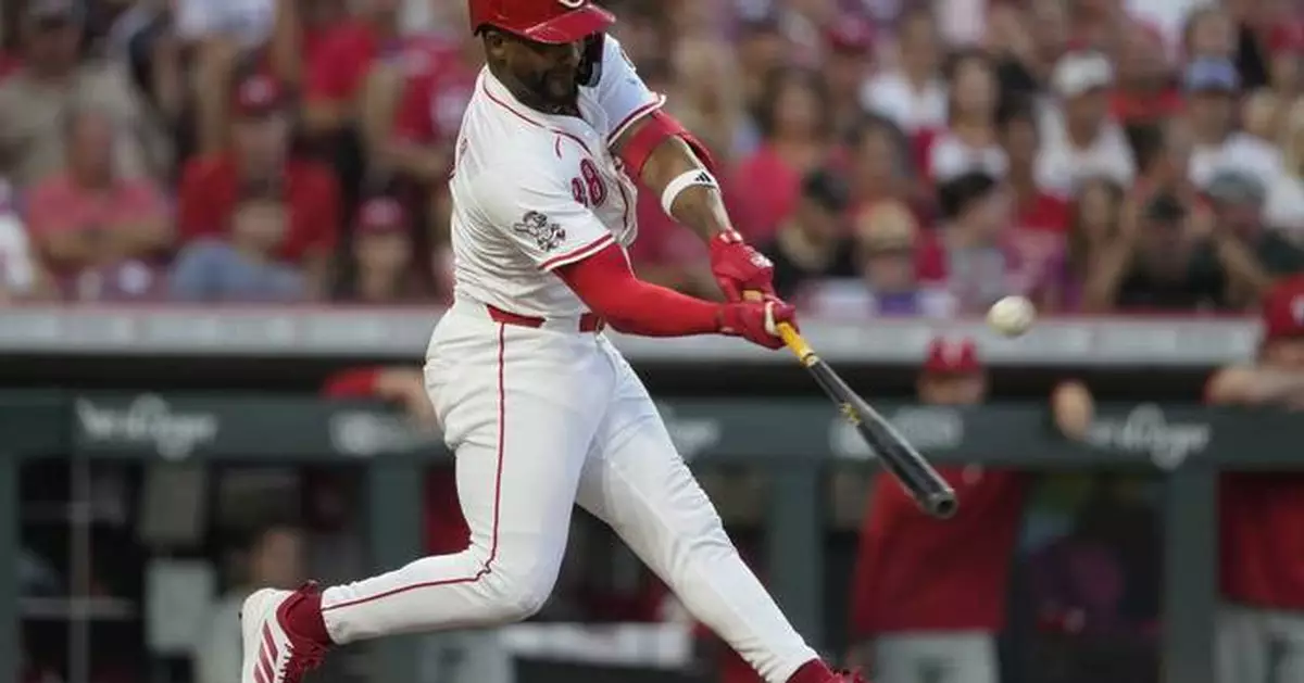 Andujar hits a grand slam to help Greene and the Reds beat the Phillies 8-0