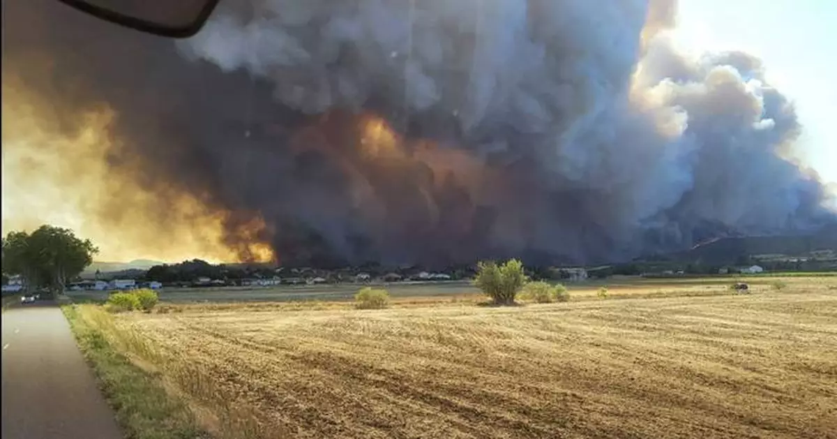 France's biggest wildfire of the summer has eclipsed the size of Paris and is still spreading