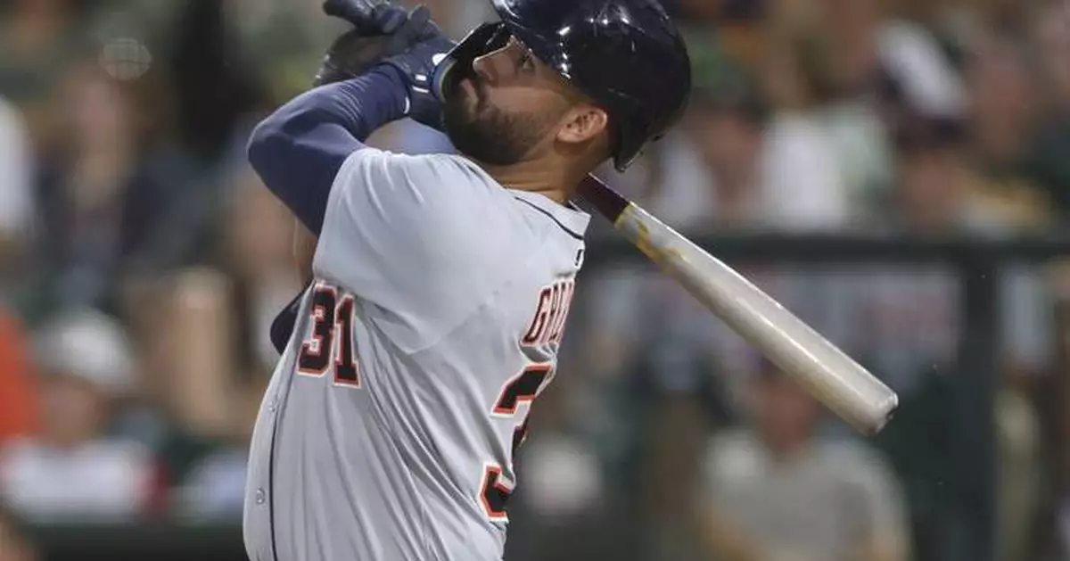 Hernaiz draws walk-off walk, Athletics beat Tigers 7-6 in 10 innings