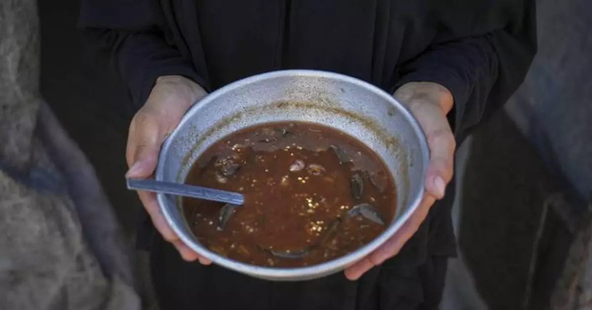 Mothers in Gaza stretch meager ingredients where they can, but say hunger persists