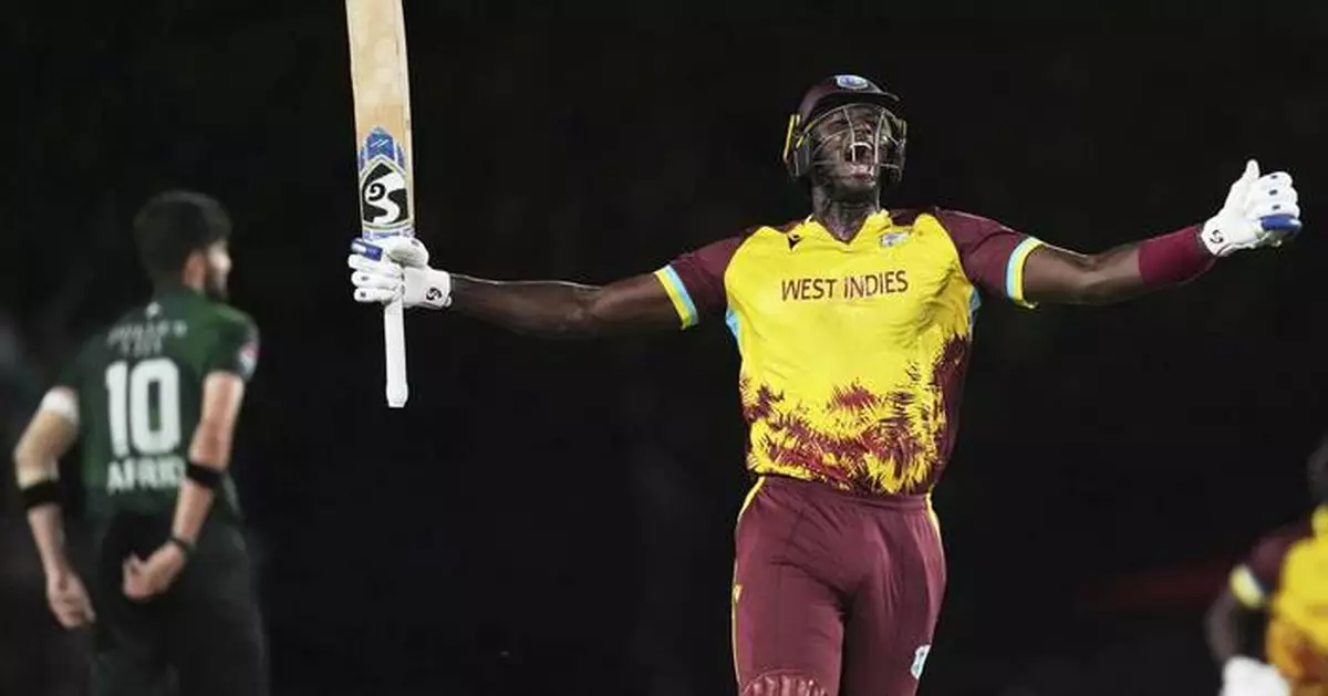 West Indies hold their nerves to beat Pakistan in T20 thriller