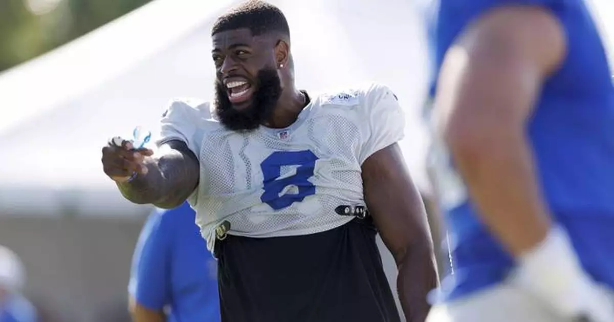 Rams pass rusher Jared Verse has to be helped off the field at practice, but later says he's 'fine'