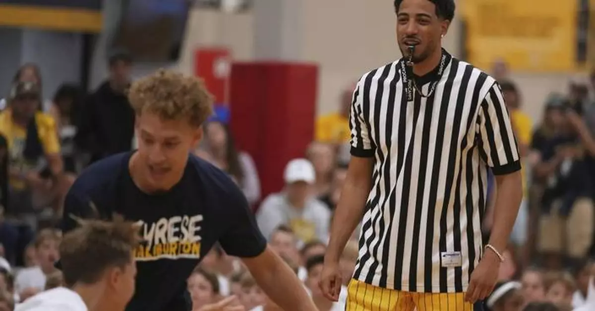 Tyrese Haliburton hosts youth basketball camp as recovery from Achilles tendon injury continues