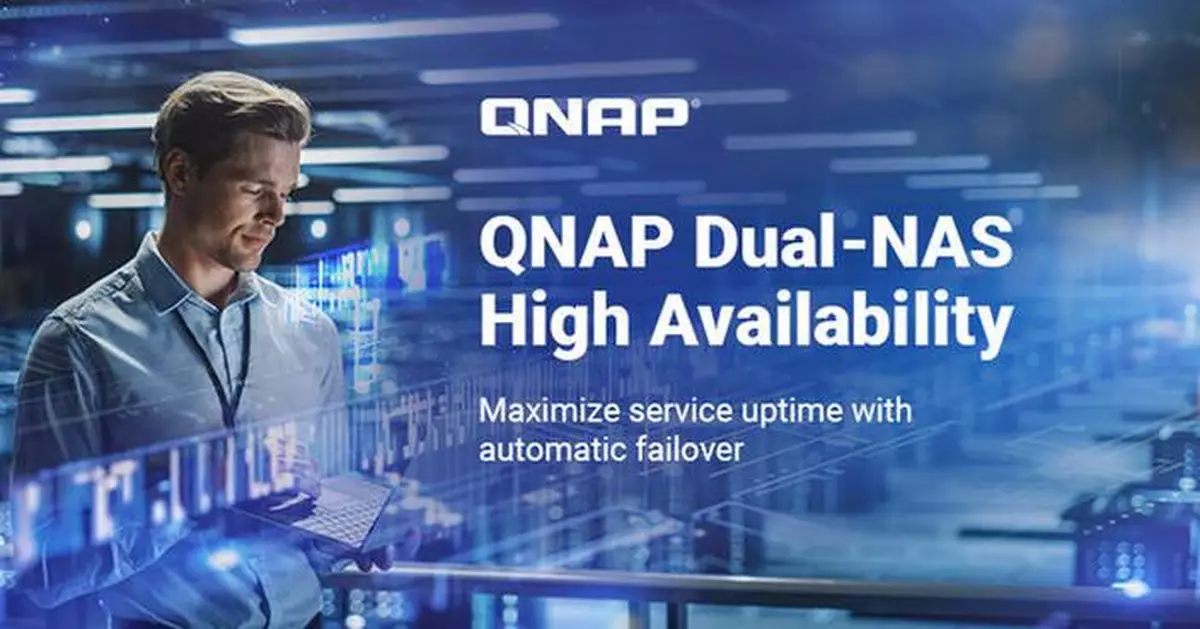 QNAP Officially Launches Dual-NAS High Availability Solution for Continuous Business Operations