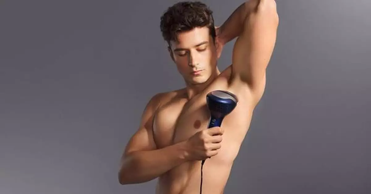 DermRays Elevates Upgraded Revive &amp; Debuts World's First Men's At-Home Hair Removal Diode Laser Device, V10S