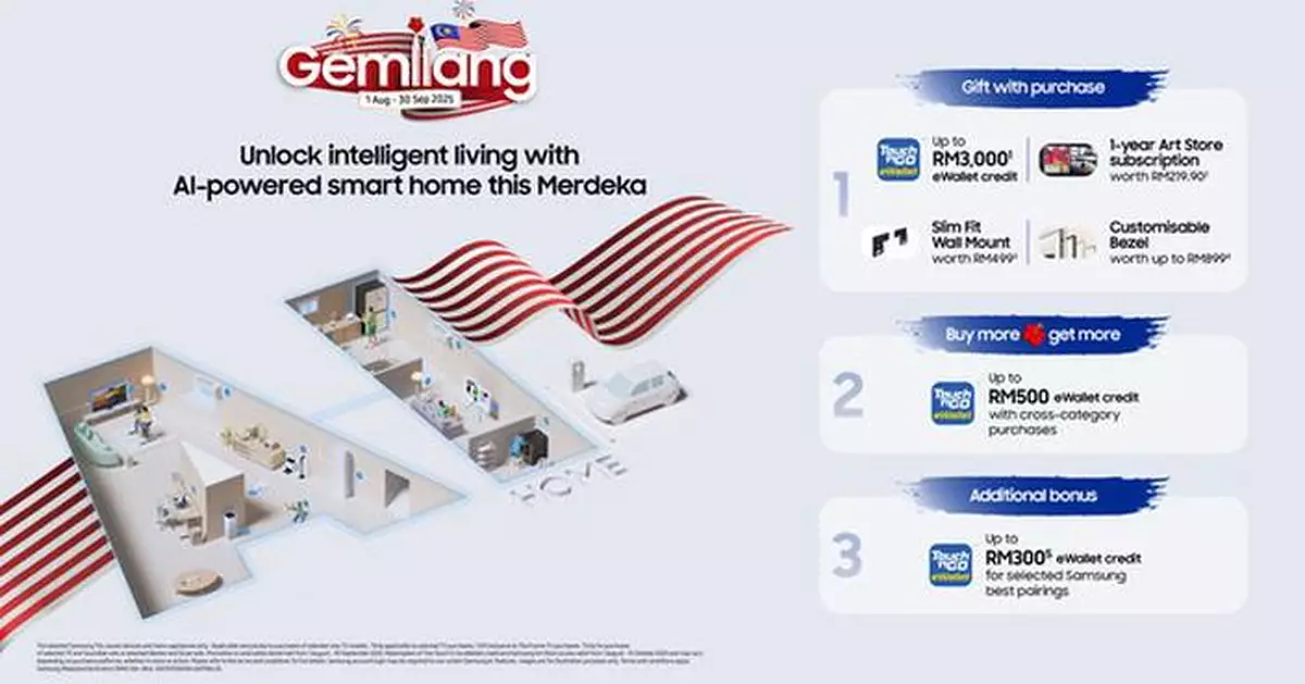 Samsung Introduces 'Gemilang' Merdeka Promo with Exclusive Rewards Starting Today Until 30 September 2025