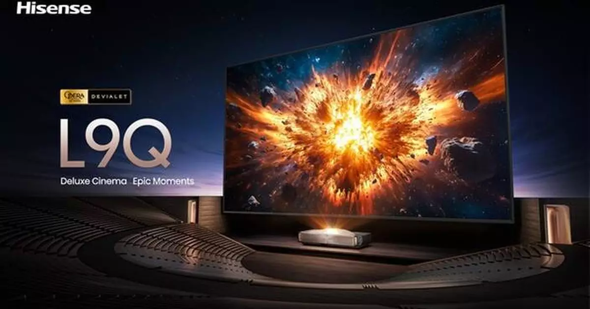 Hisense Unveils the TriChroma Laser TV L9Q as a New Standard in Home Cinema