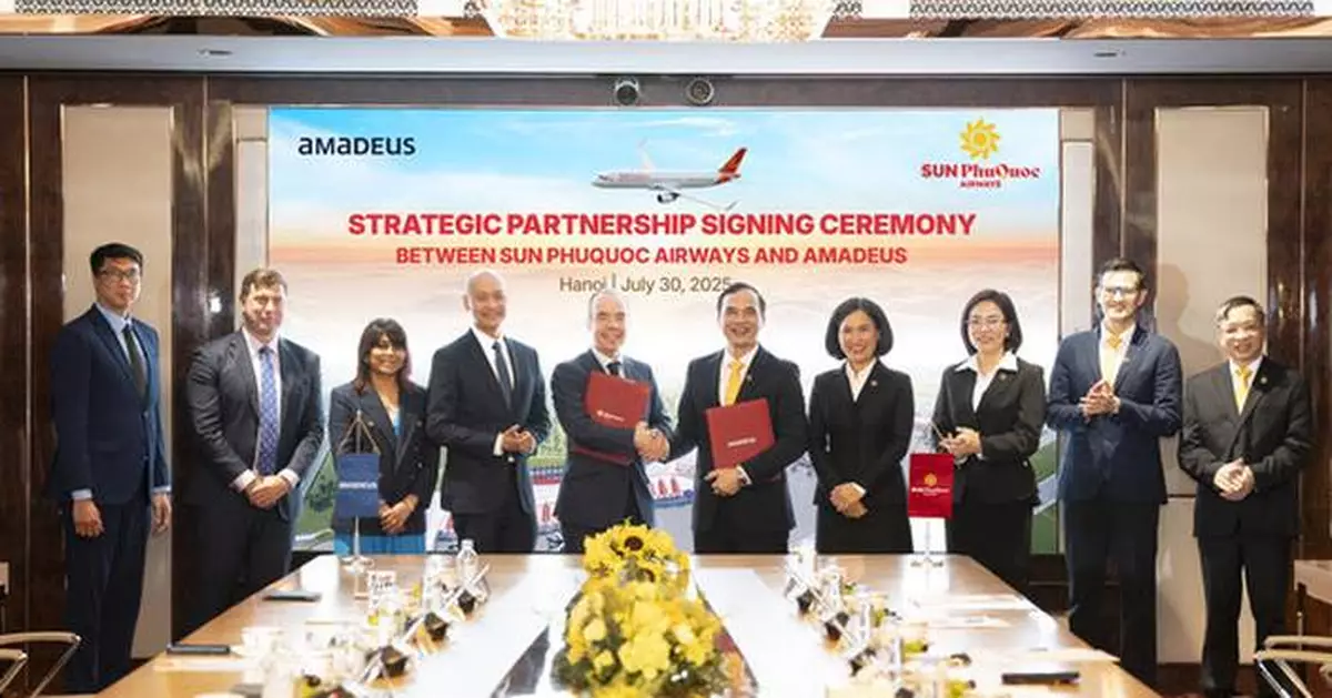 Vietnam's first resort airline Sun PhuQuoc Airways adopts Amadeus Altéa PSS, Sky suite and Revenue Accounting to launch and grow its business