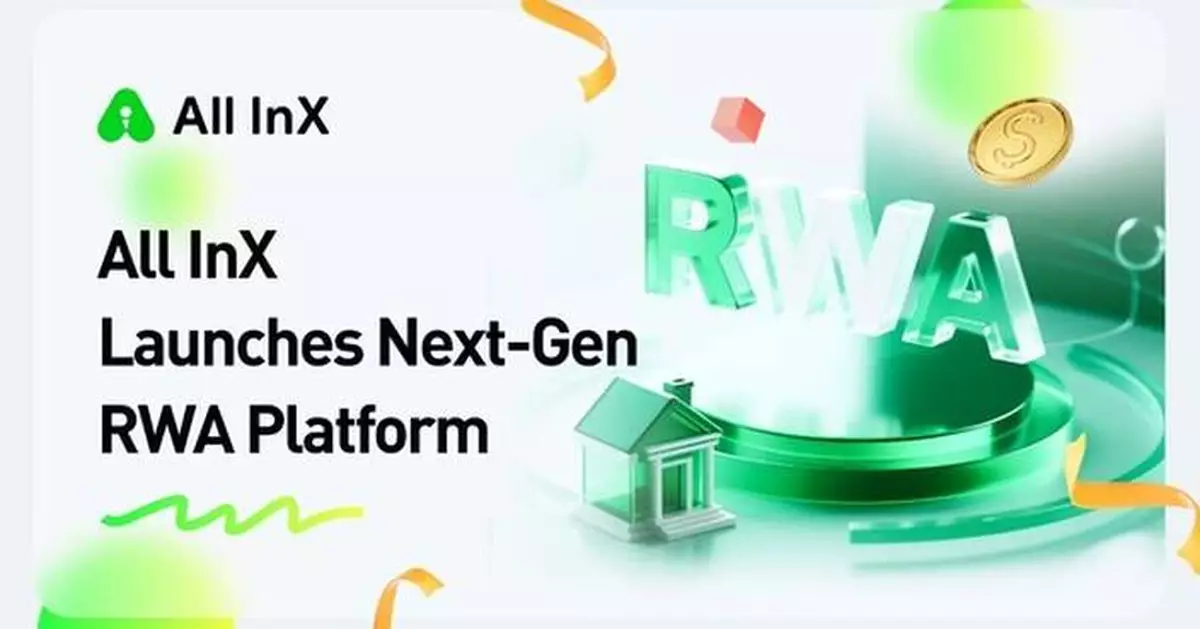 All InX Launches Next-Gen RWA Platform: Where Wall Street Meets Web3