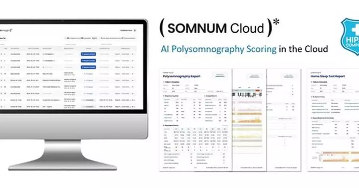 HoneyNaps Launches Cloud Version of AI Sleep Diagnostic Software "SOMNUM™" at SLEEP 2025