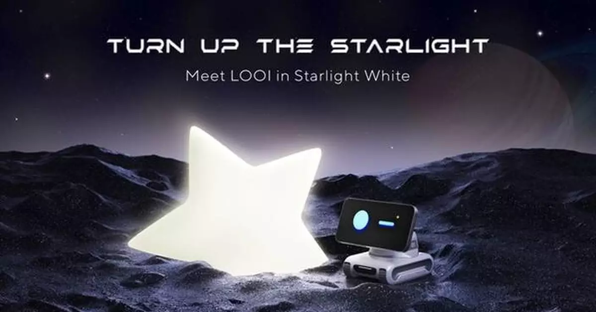 TangibleFuture's AI Desktop Robot LOOI to Launch New "Starlight White" on Aug. 21