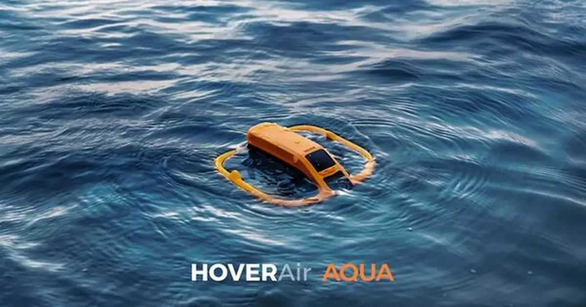 HOVERAir AQUA, World's first 100% waterproof self-flying camera