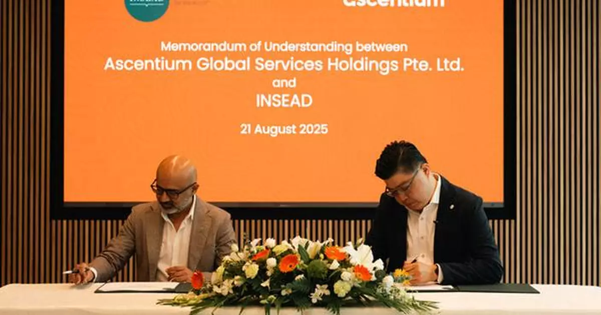 Ascentium and INSEAD Forge Partnership to Launch Bespoke Leadership Development Programme