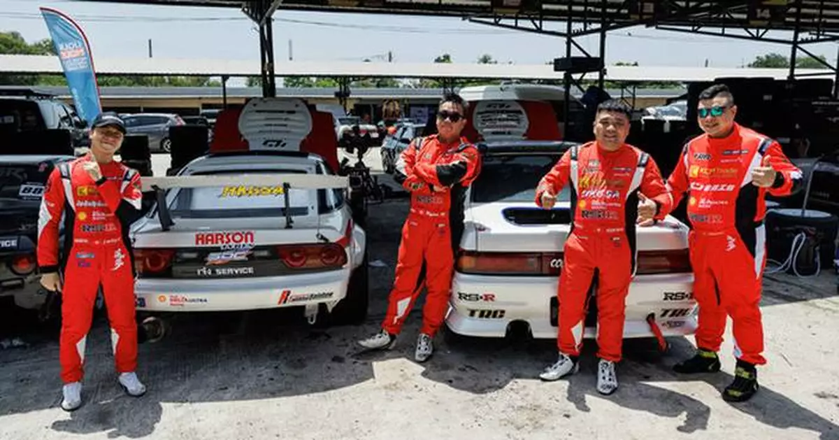 KCM Trade x TRC x Harson Tyres Drift Team Unveils New Line-up Triumphant Debut in Thailand