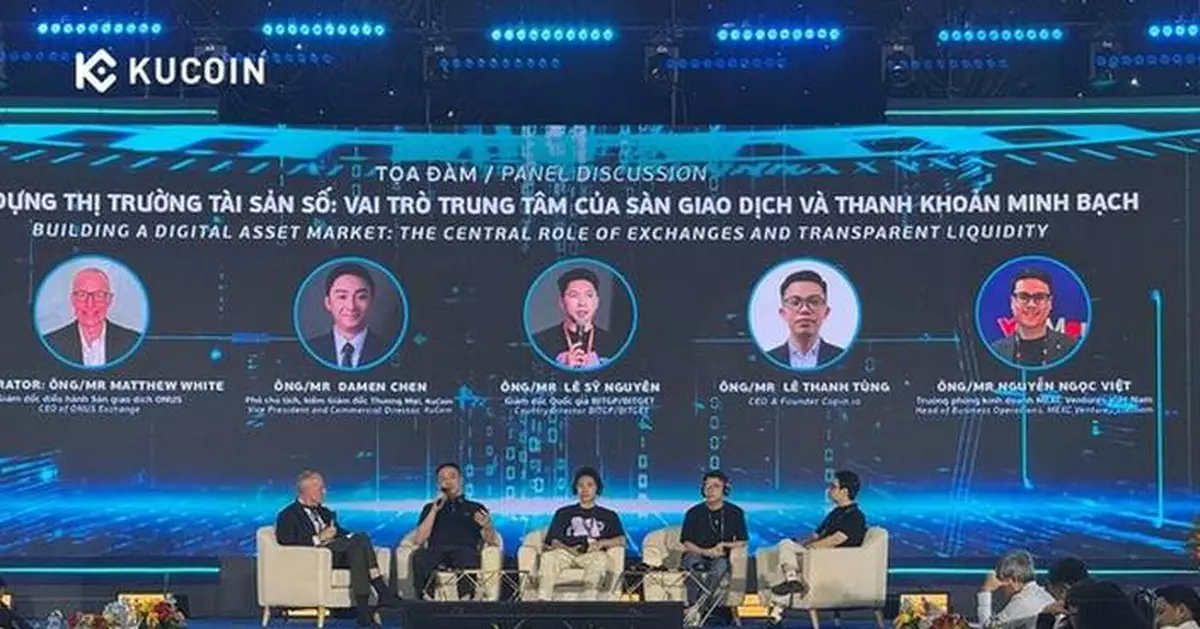KuCoin Vice President Damen Chen Highlights Transparency and Compliance at Da Nang Finance and Tech Week in Vietnam