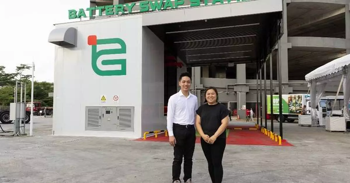 HDFX Powers the Launch of Singapore’s First EV Truck Battery Swop Station