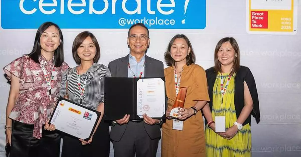 DHL Express Tops the List in the Best Workplaces in Hong Kong for the Second Time