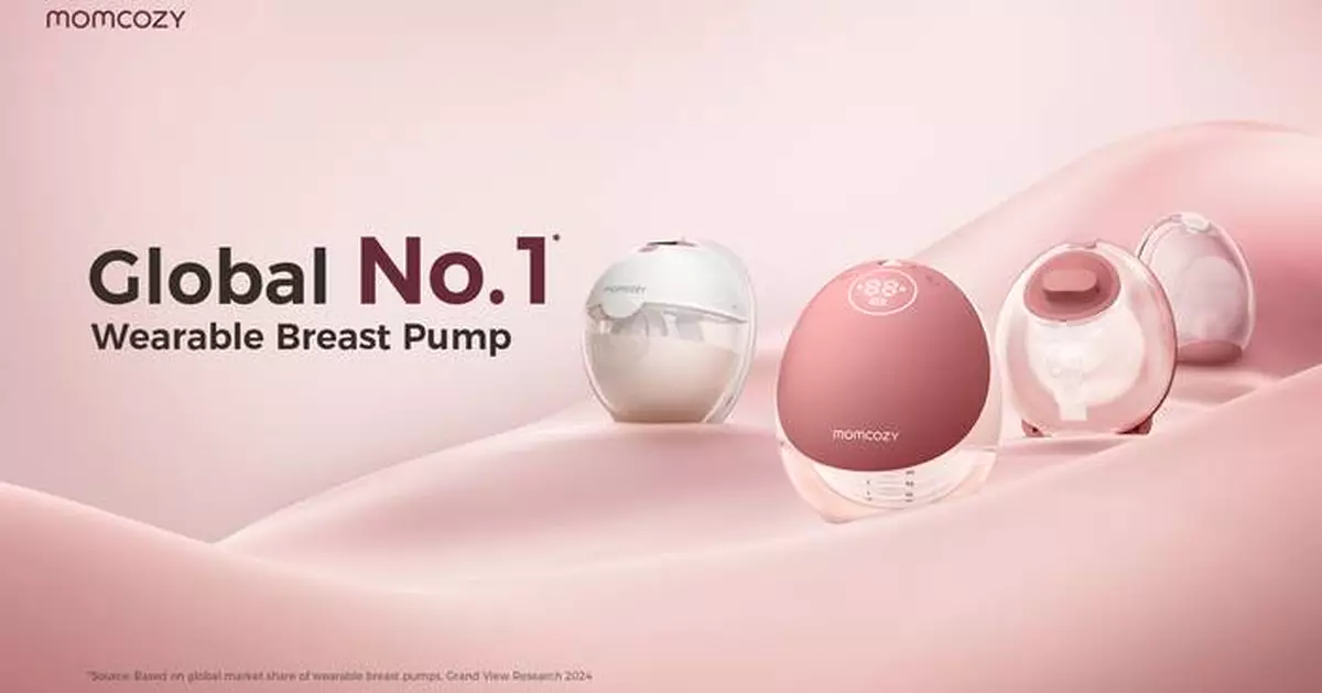 Top 1 Wearable Pump Brand in 2024, Momcozy Launches 'More Than Pumping' for Breastfeeding Month