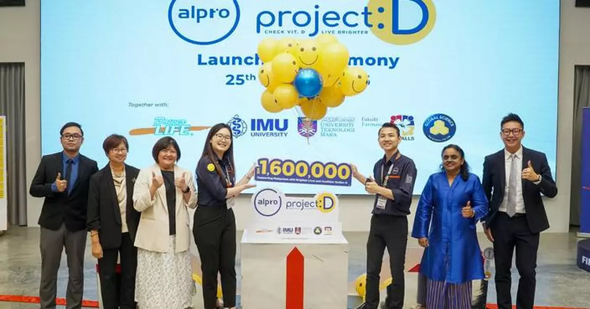 More than 60% of Malaysians Lack Vitamin D Alpro Pharmacy Subsidises RM1.6 Million for Project : D to Tackle Malaysia’s Silent Vitamin D Crisis