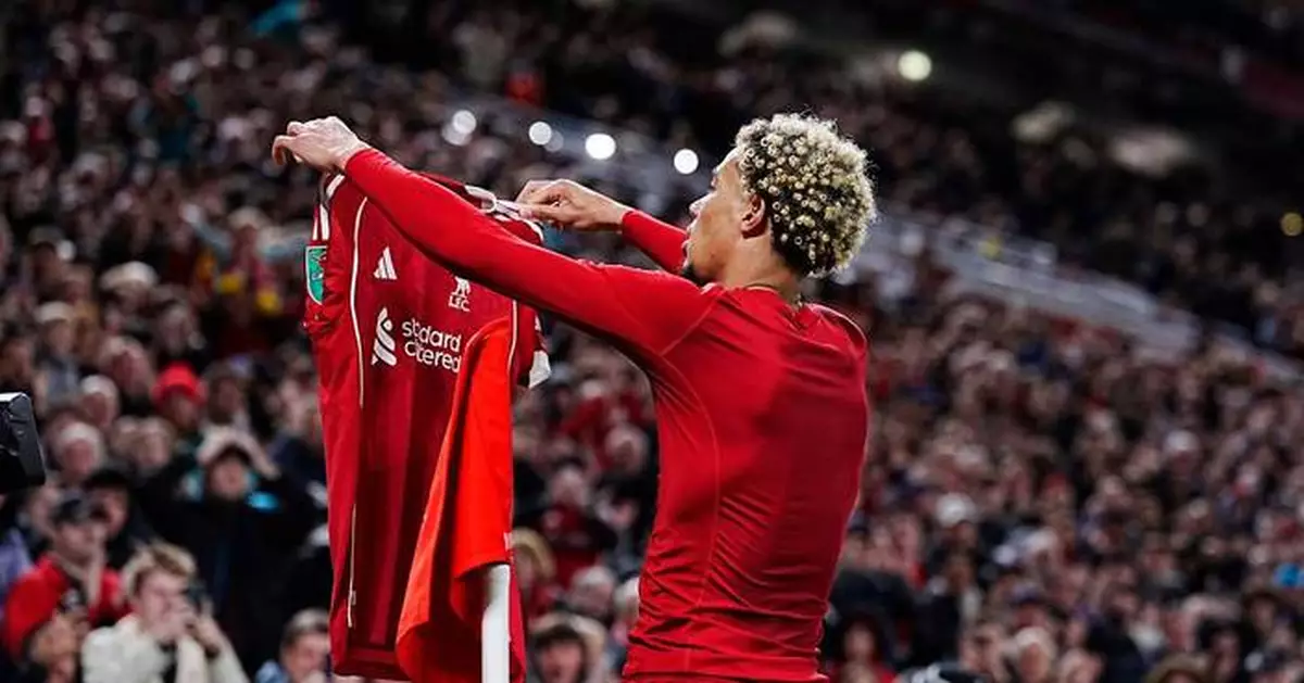 Liverpool's Hugo Ekitike apologizes for celebration that earned him a red card and suspension