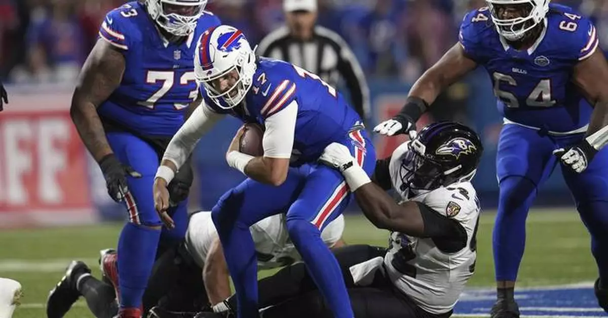 Baltimore's Madubuike out for Monday night game against the Lions with a neck issue