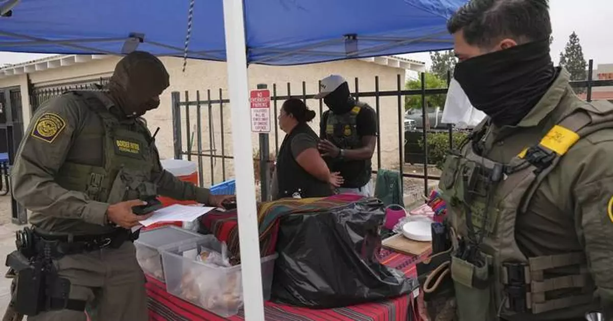 Gregory Bovino, head of Los Angeles campaign, shows how immigration agents rack up arrests