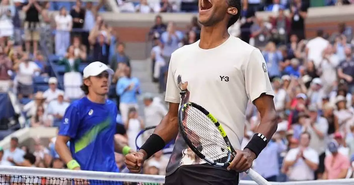 Felix Auger-Alissiame beats Alex de Minaur at the US Open and will face Sinner in the semifinals