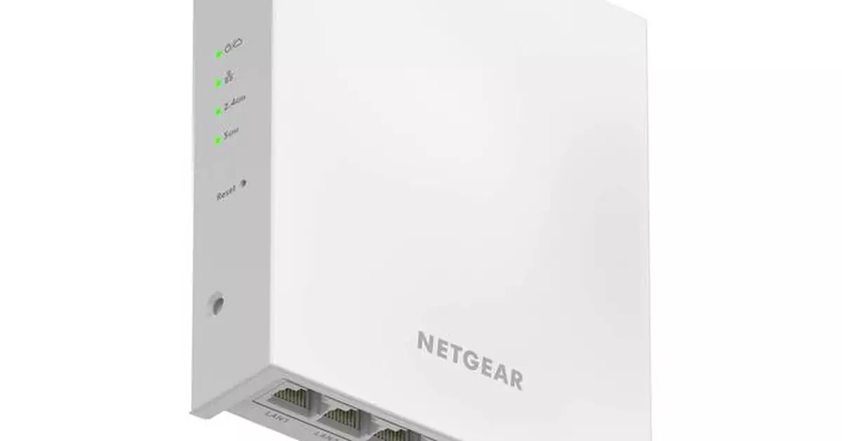 NETGEAR Redefines Guest WiFi with its Most Compact Wall-mount Access Point Yet