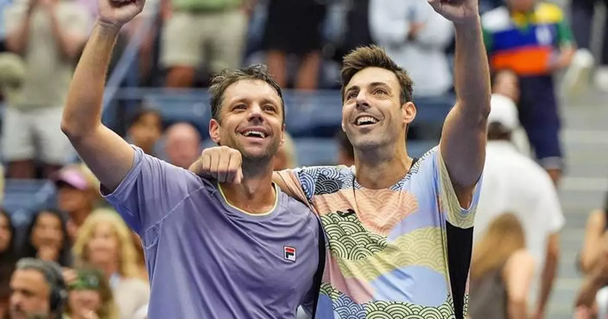 Granollers and Zeballos win US Open men's doubles for second Grand Slam title of the year