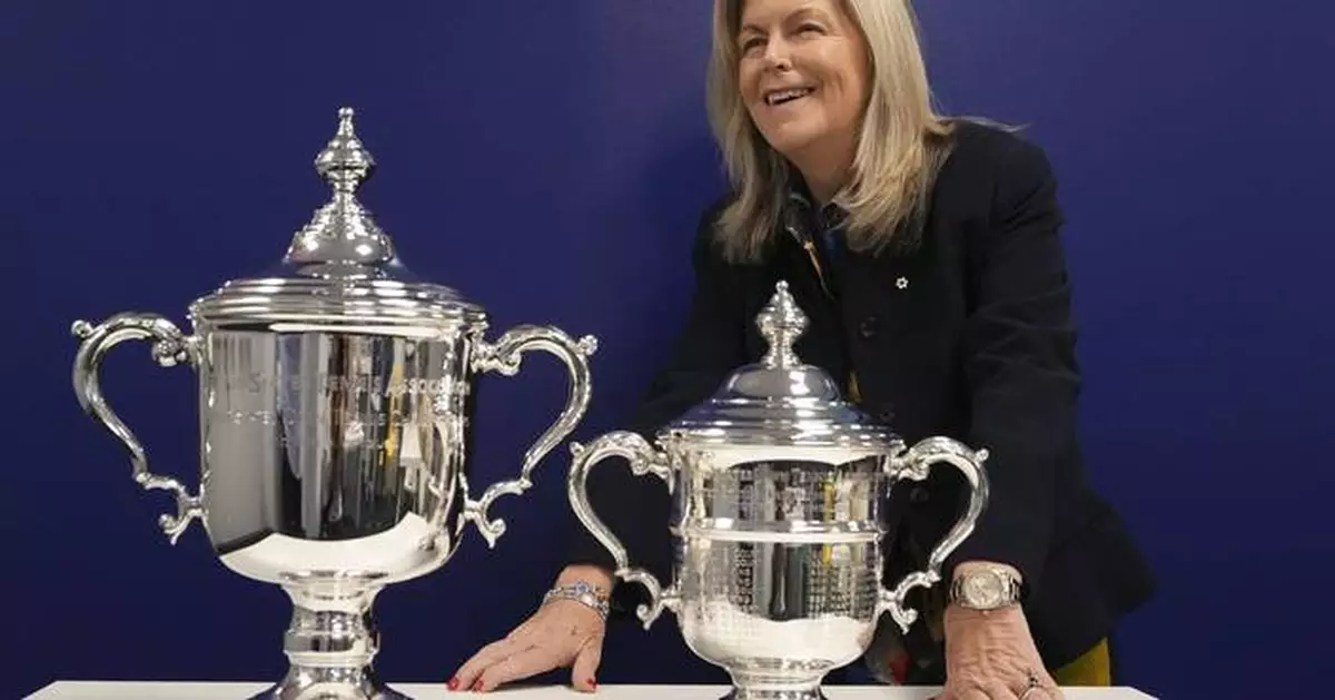 For decades, US Open women's champs got a smaller replica trophy than the men. Now they're equal