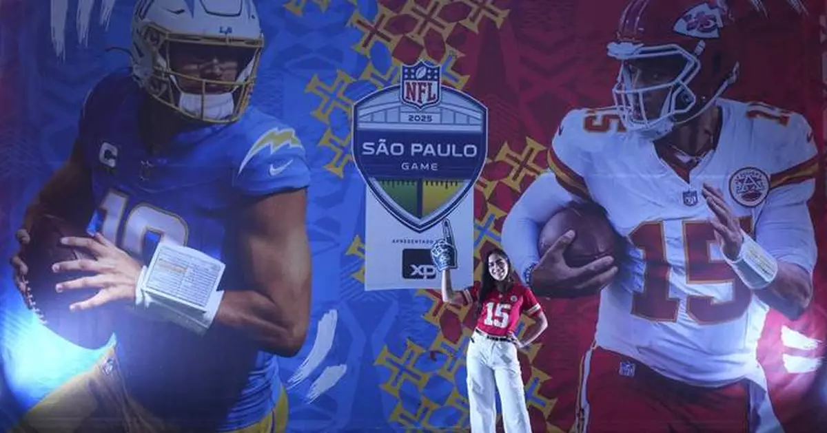 Chiefs draw more fans in Brazil but some supporters disappointed Taylor Swift nowhere to be seen