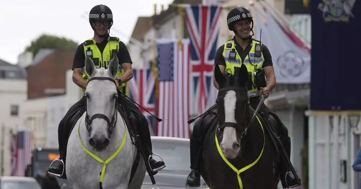 Men arrested over drone flights near Windsor Castle before Trump's visit