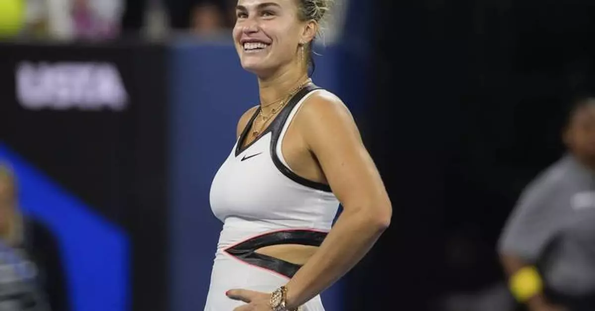 Defending US Open champ Sabalenka returns to semifinals when Vondrousova withdraws with knee injury