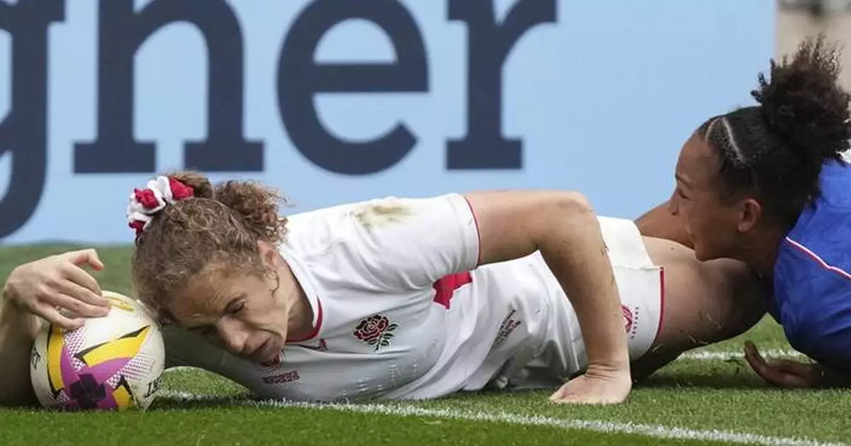 Abby Dow's crochet gifts win hearts at the Women's Rugby World Cup